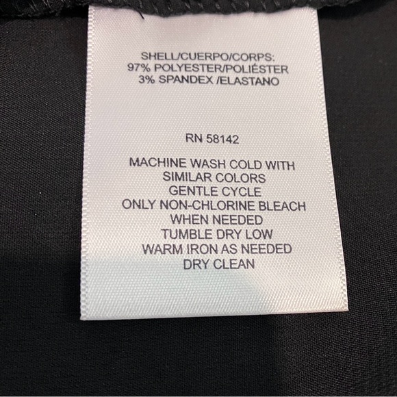 Donna Morgan Short Sleeve Black Maxi Dress, 12 - Picture 6 of 12